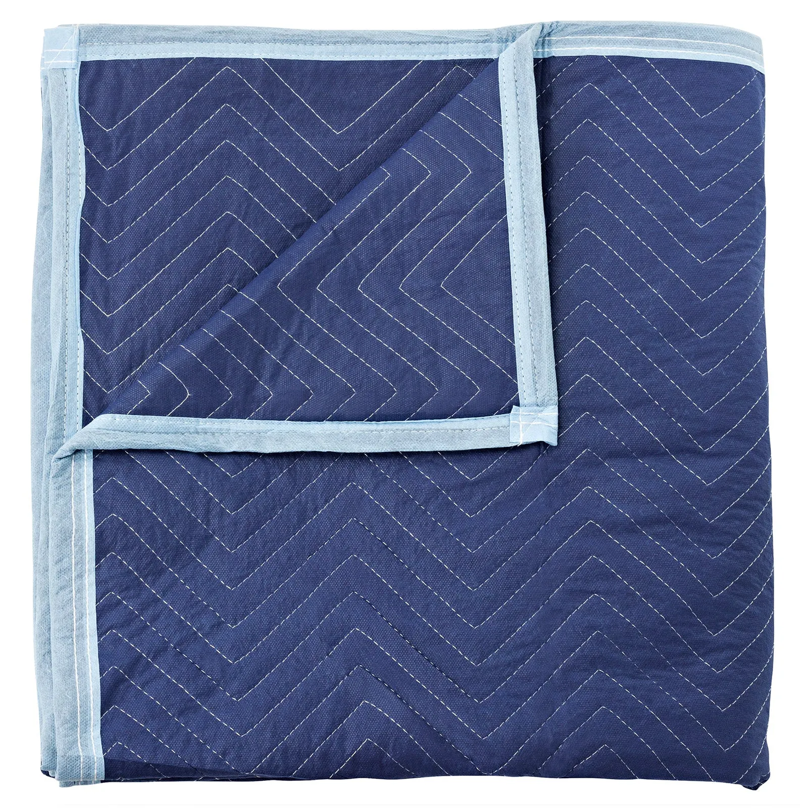 12-Pack, 80"x72" Moving & Packing Blankets - Royal Blue by Sure-Max