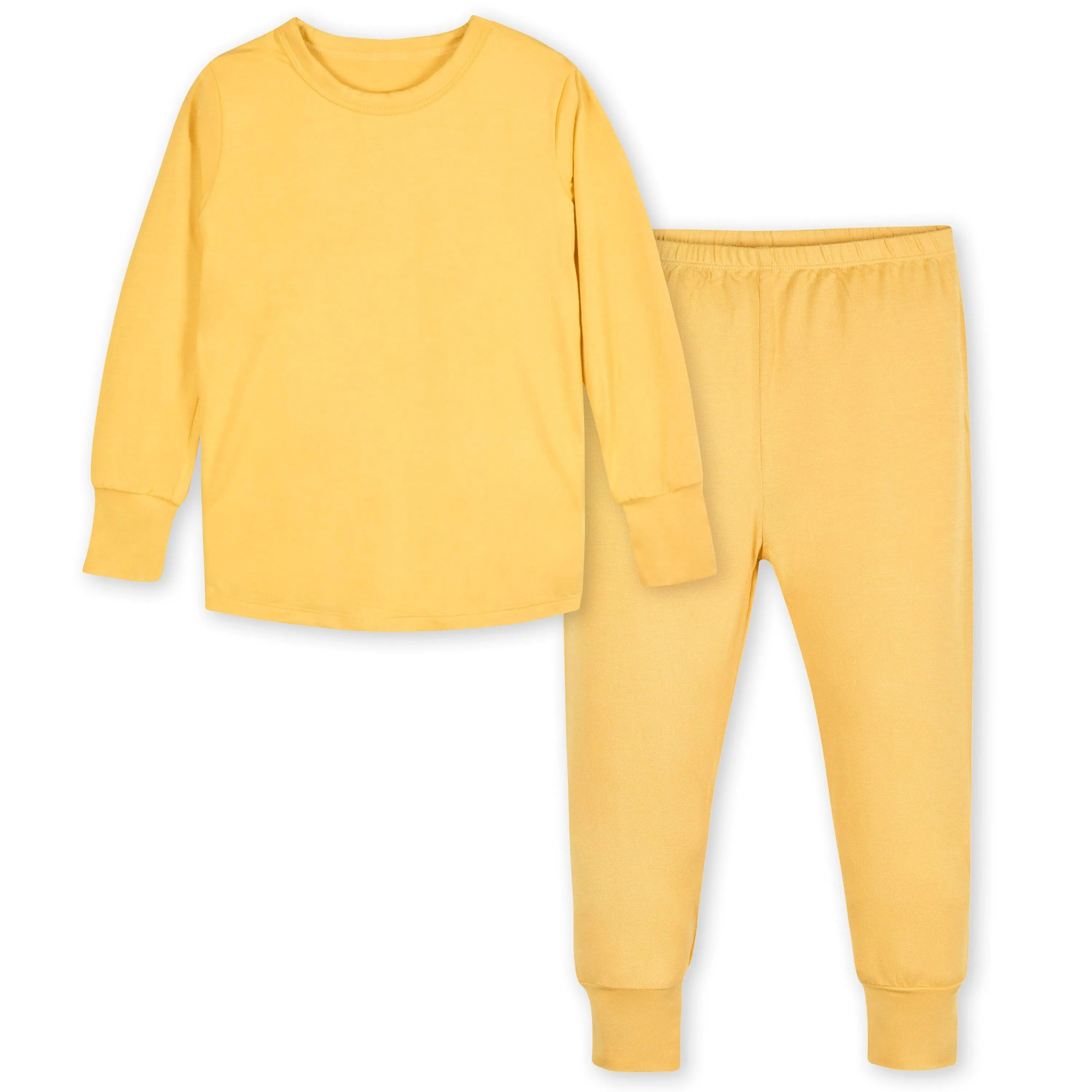 2-Piece Infant & Toddler Honey Buttery Soft Viscose Made from Eucalyptus Snug Fit Pajamas