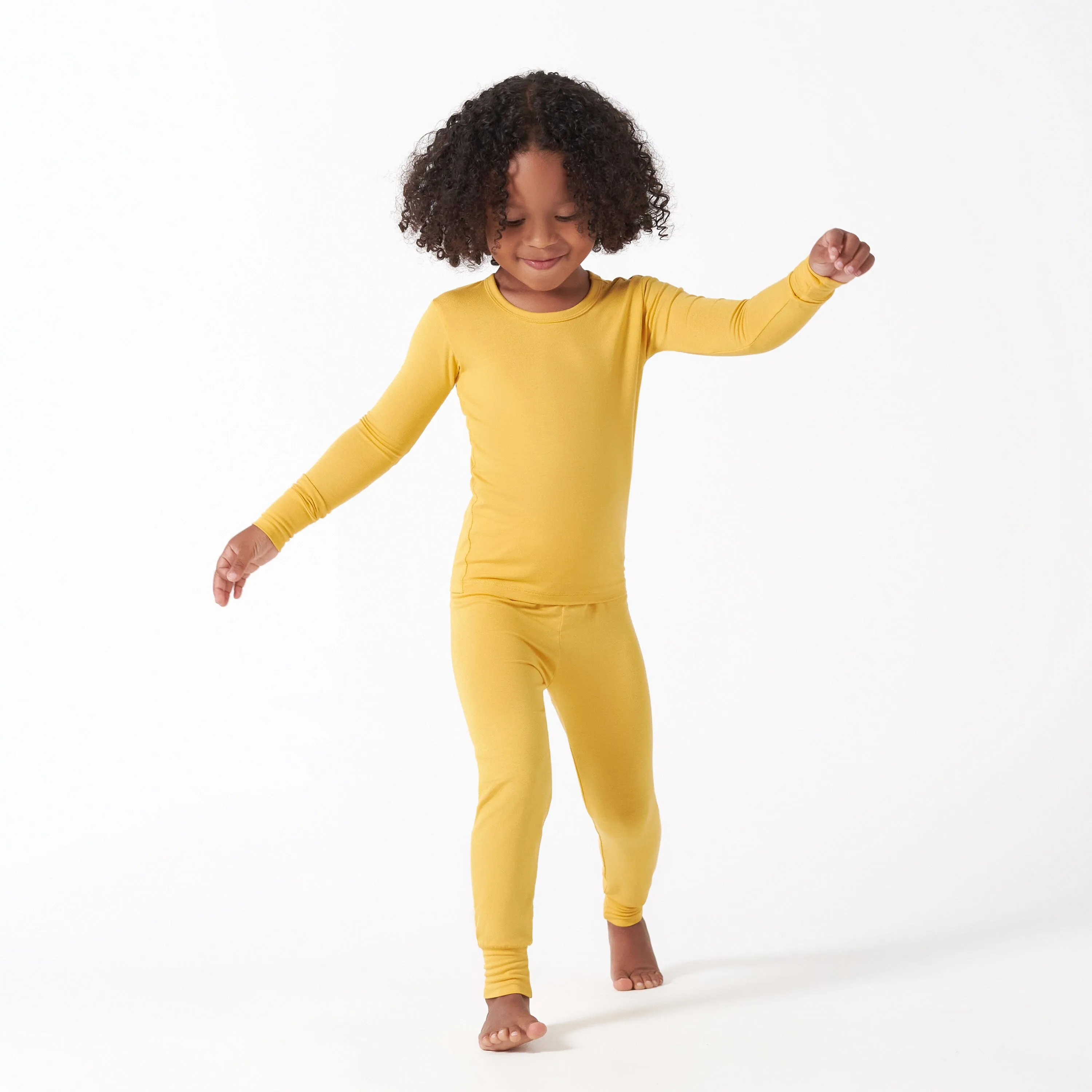 2-Piece Infant & Toddler Honey Buttery Soft Viscose Made from Eucalyptus Snug Fit Pajamas