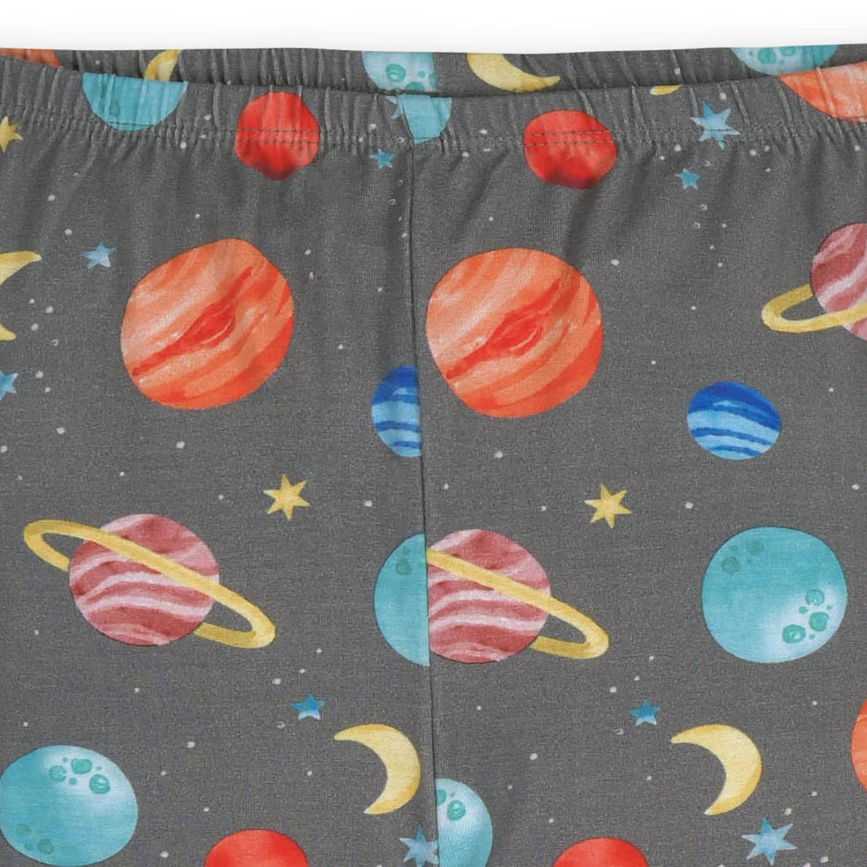 2-Piece Infant & Toddler Outer Space Buttery Soft Viscose Made from Eucalyptus Snug Fit Pajamas