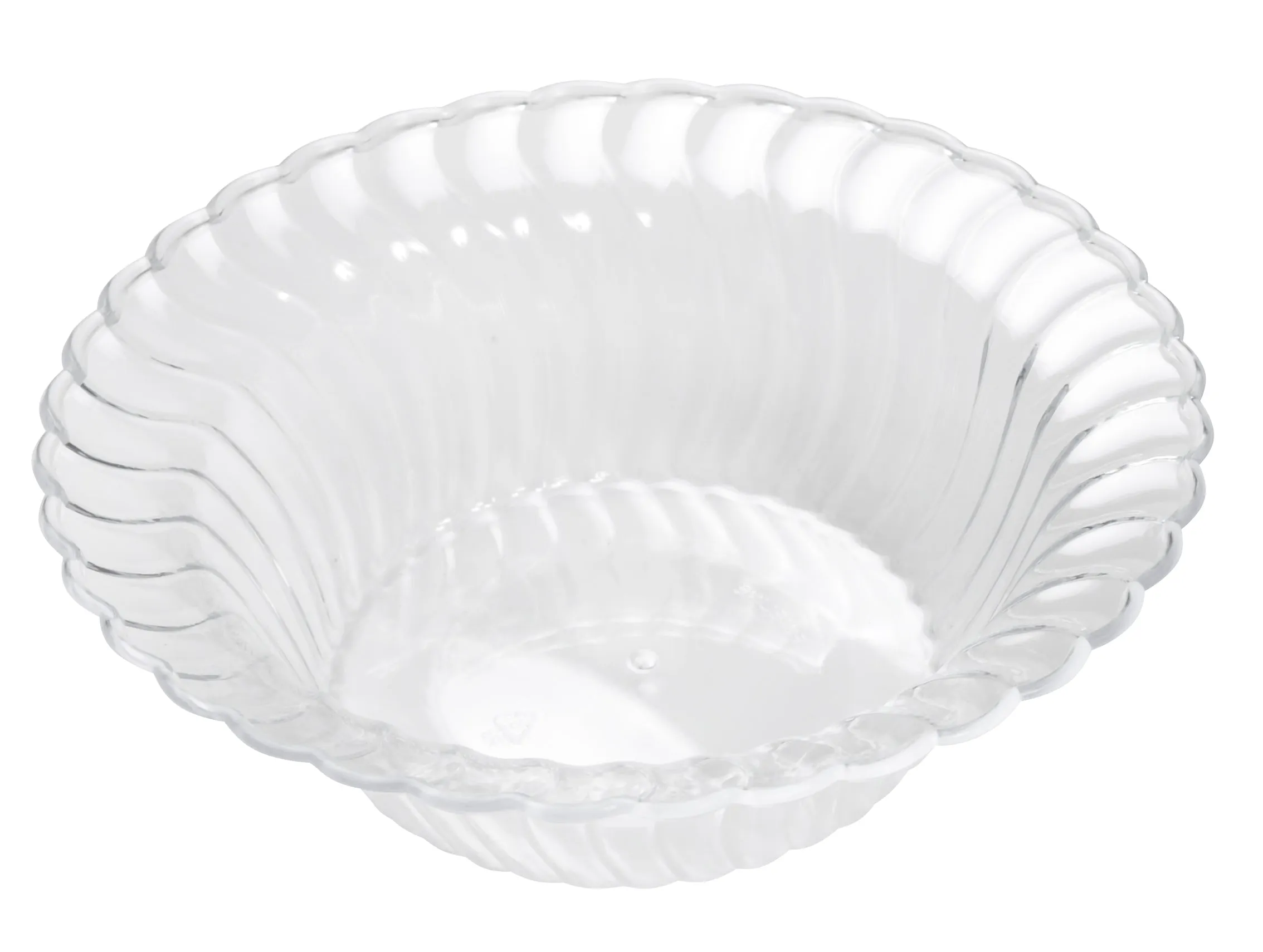 5 oz. Plastic Bowl (Fineline Flairware Collection) -180/CS