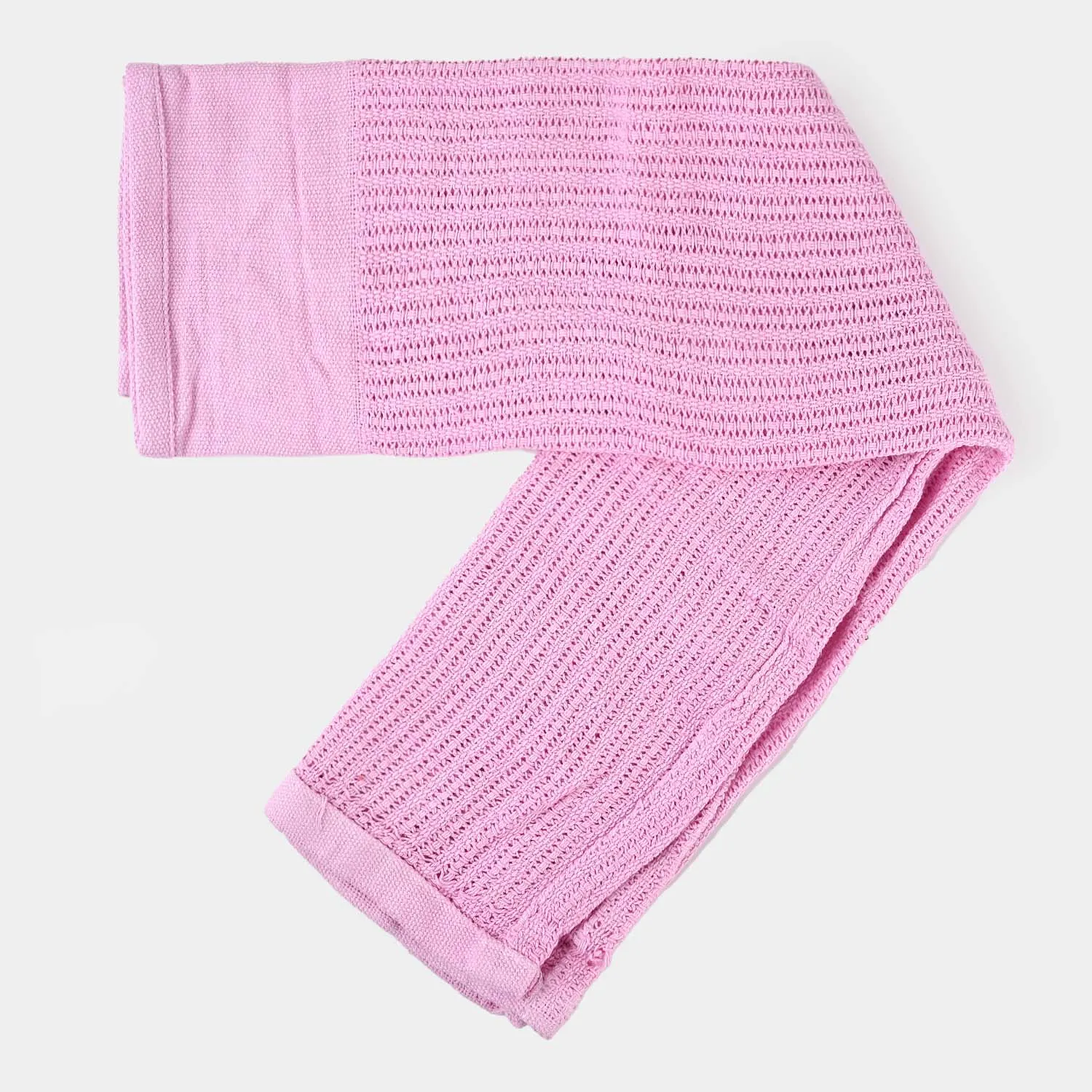 Baby Knitted Blanket New | Pink