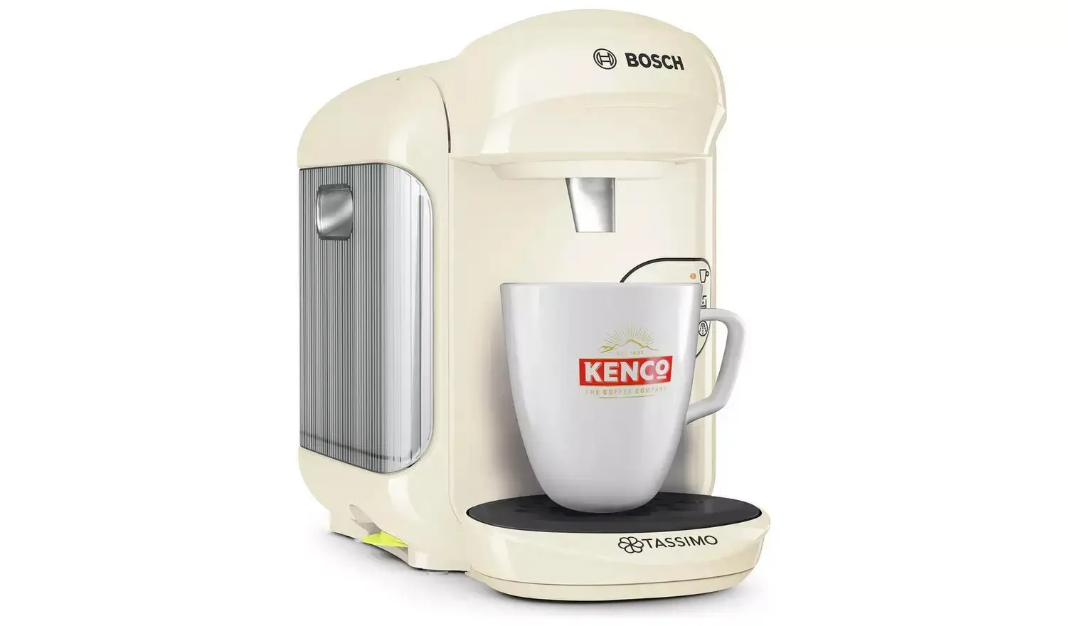 Bosch TAS1407GB Tassimo Vivy 2 Pod Coffee Machine 1300W - Cream