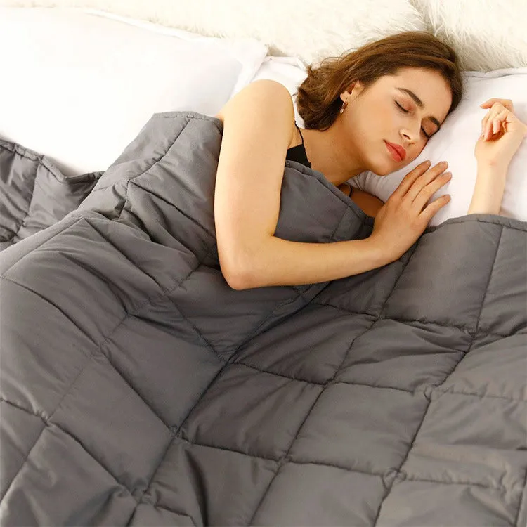 Breathable Weighted Blanket Cotton 122x198cm 6.8kg