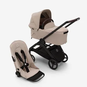 Bugaboo Dragonfly Pushchair with Carrycot - Desert /Taupe