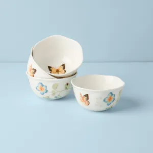 Butterfly Meadow 4-Piece Dessert Bowl Set