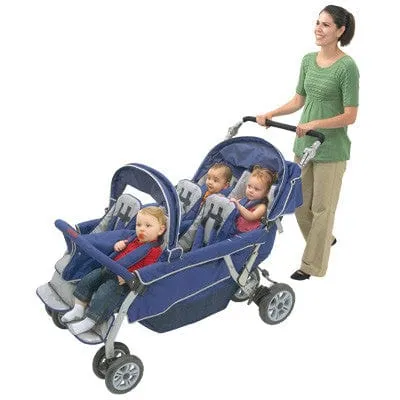 Bye-Bye® 4 Passenger SureStop Stroller by Angeles