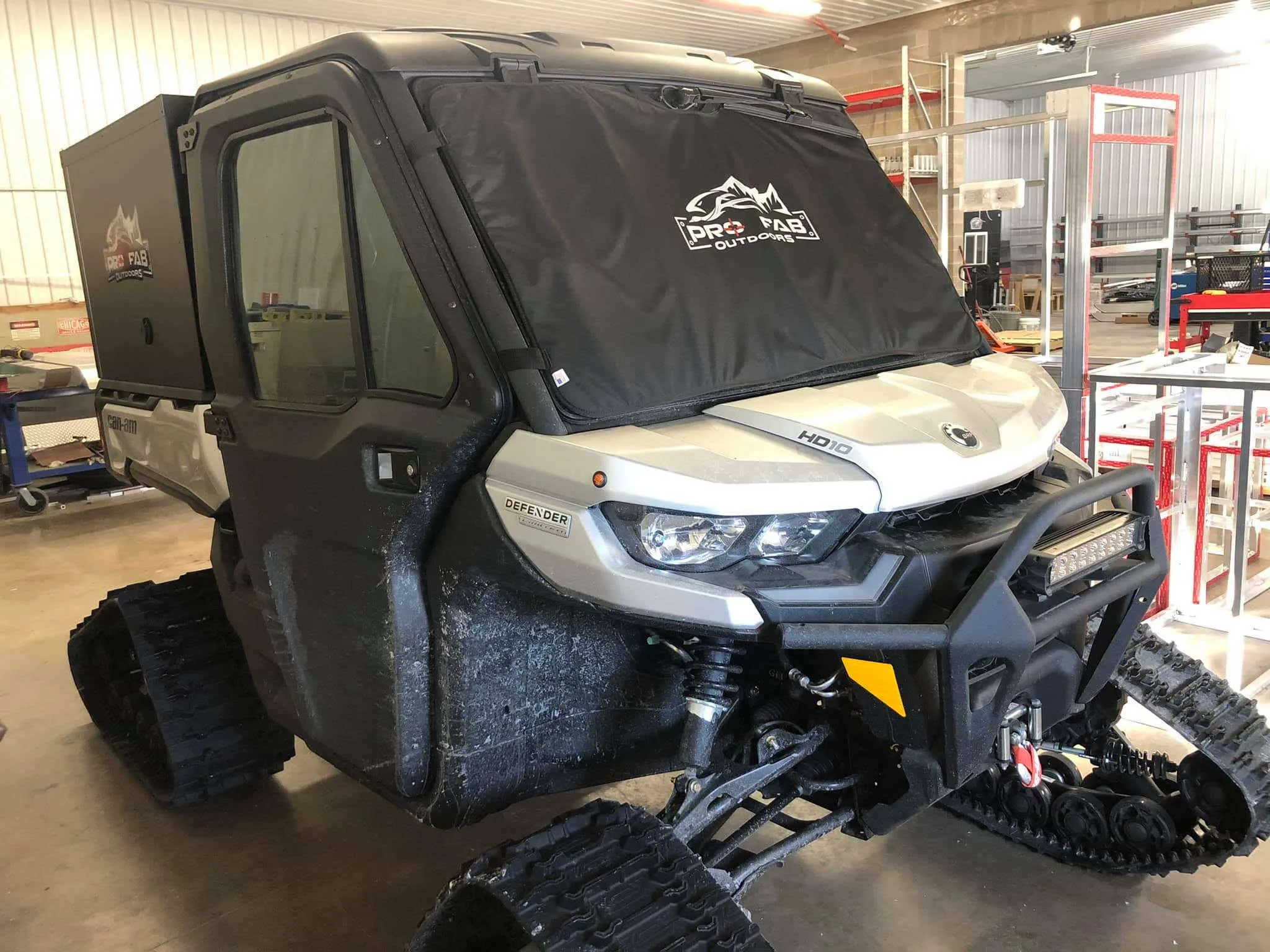 Can-Am Defender Padded Windshield Covers