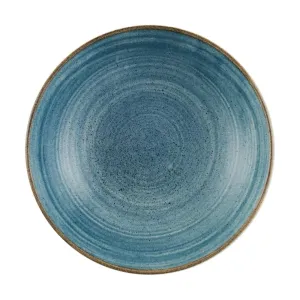 Churchill Stonecast Raw Coupe Bowls Teal 184mm (Pack of 12) - CX660