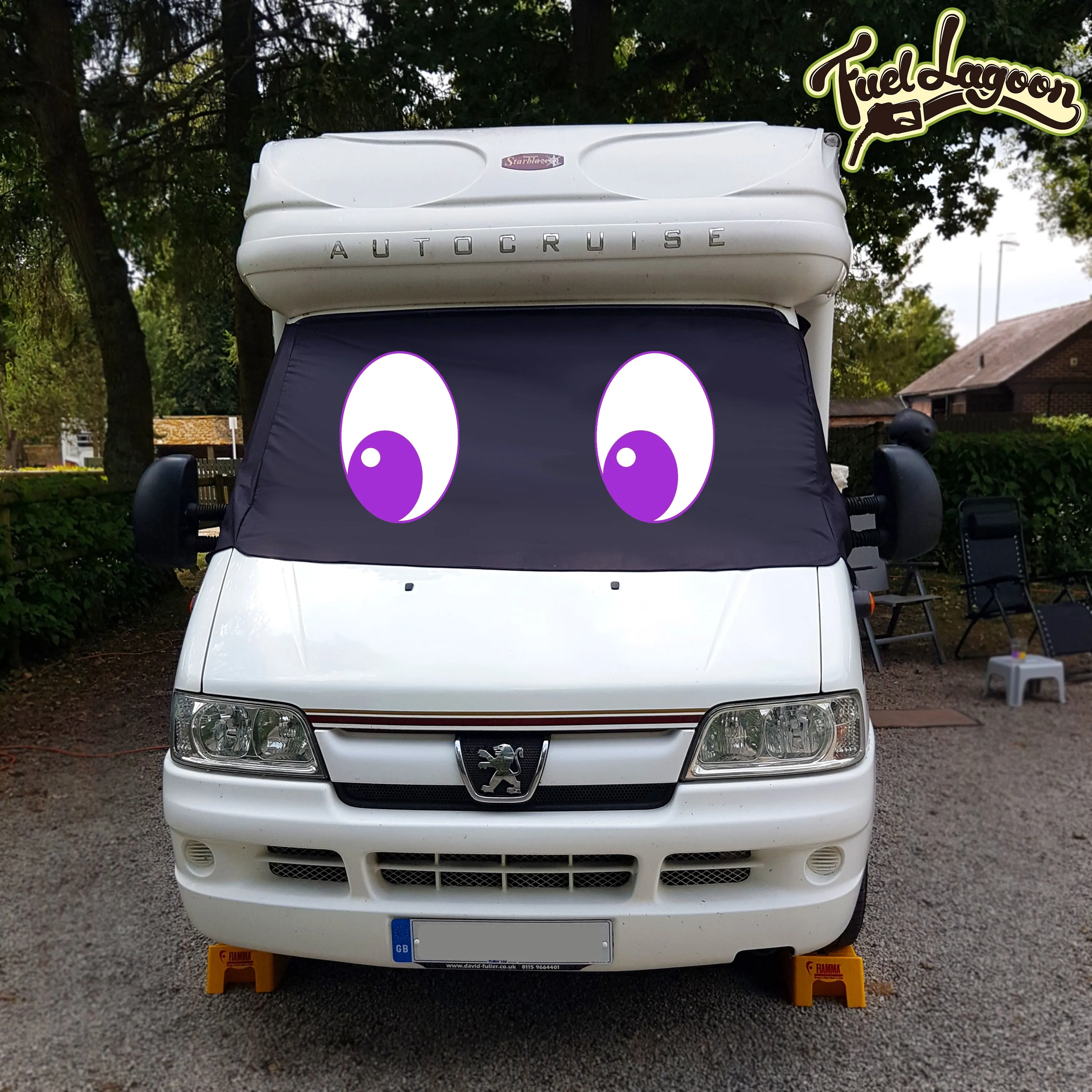 Ducato, Boxer, Relay Motorhome Screen Wrap 1993 - 2006 - Felix Eyes