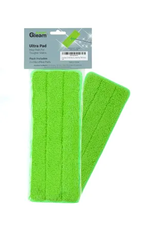 Easy Gleam Ultra PAD. Textured, Non-Scratch Microfiber mop pad. Removes Stubborn Dirt