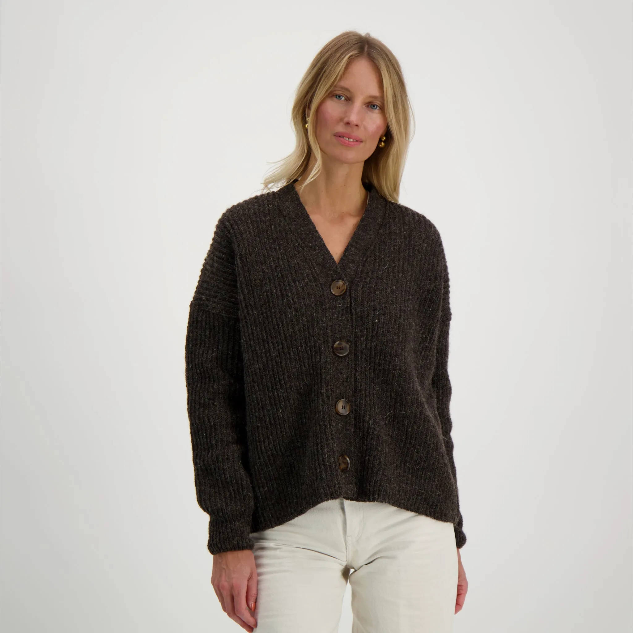 Elisabet Cardigan Brown