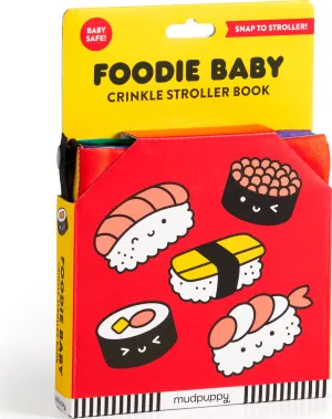 Foodie Baby Crinkle Stroller Book