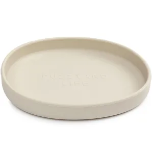 Fuzzyard Silicone Cat Dish - Sandstone