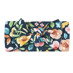 Girls Midnight Floral Buttery Soft Viscose Made from Eucalyptus Headband