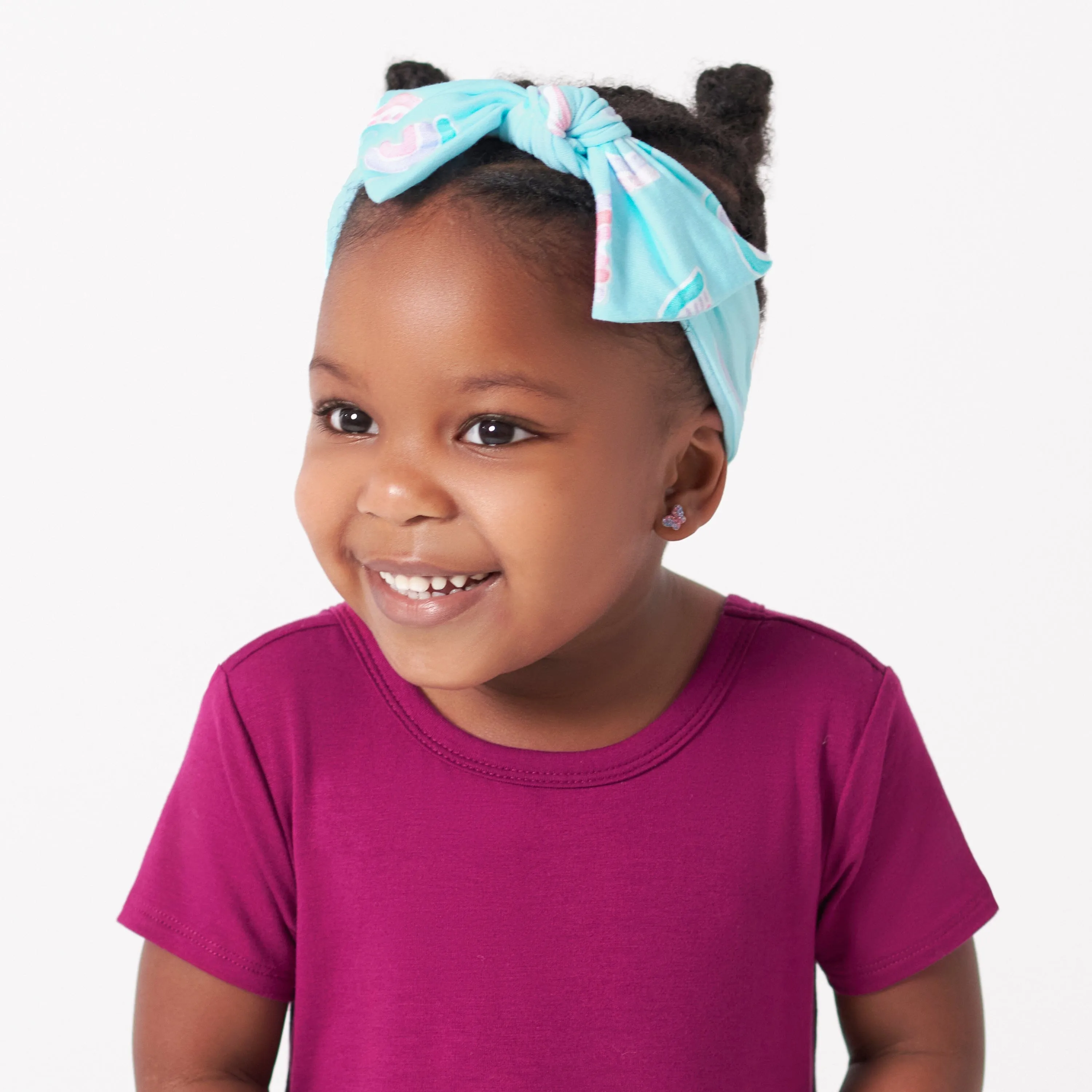 Girls Rainbow Sky Buttery Soft Viscose Made from Eucalyptus Headband