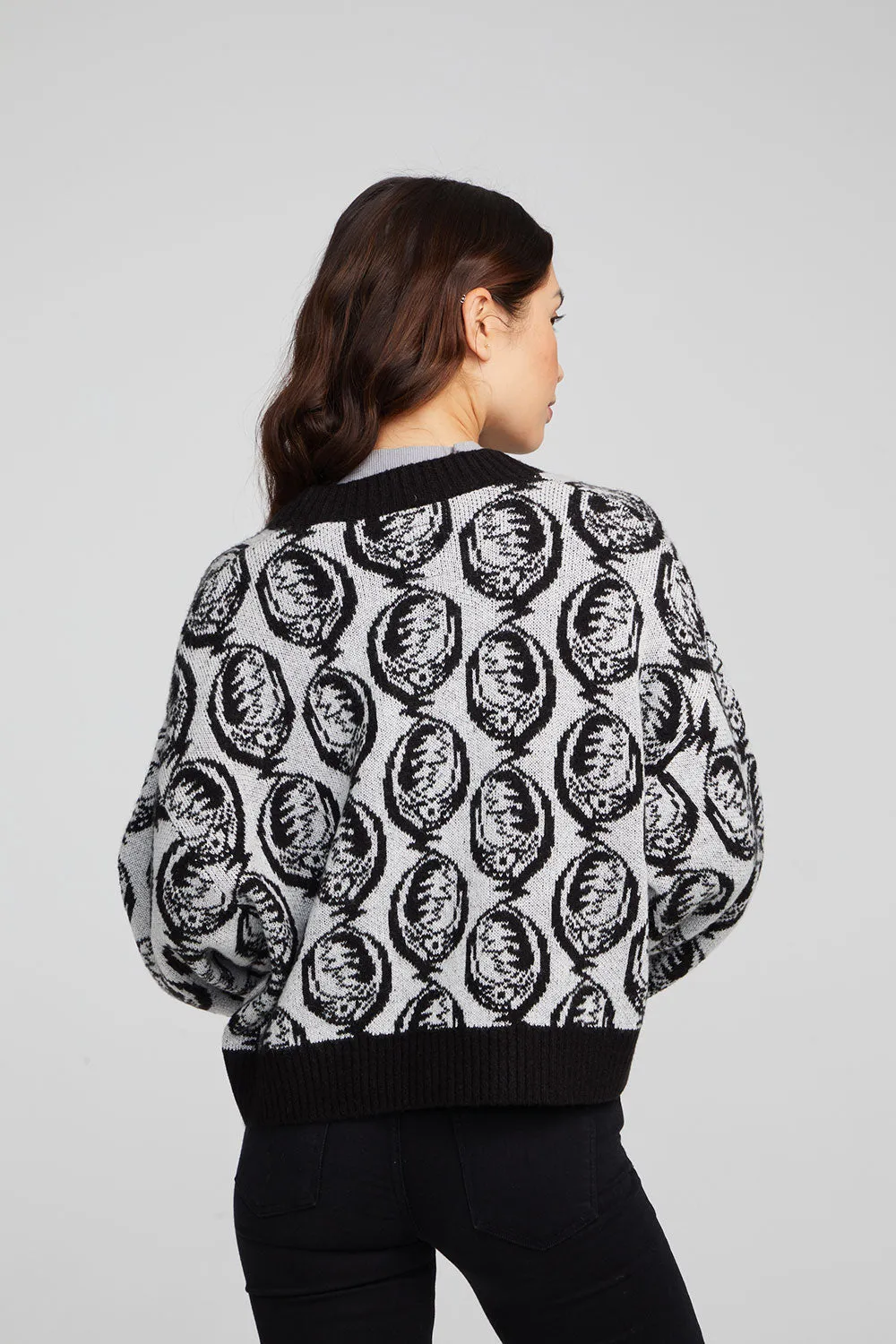 Grateful Dead Steal Your Face Cardigan