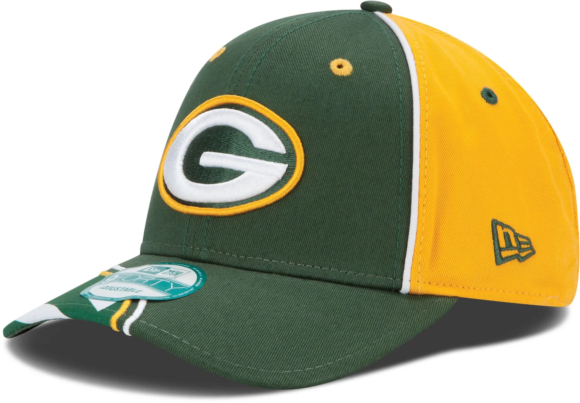 Green Bay Packers Field Goal 9FORTY Adjustable Hat - Green/Gold