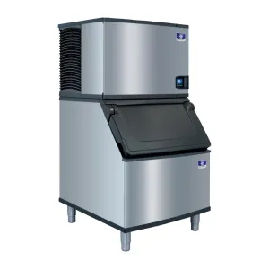 HW744 Manitowoc Ice Indigo NXT iT0500 Series 200kg Half Dice Ice Machine with Storage Bin D400