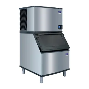 HW746 Manitowoc Ice Indigo NXT iT0750 Series 283kg Half Dice Ice Machine with Storage Bin D400