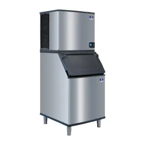 HW748 Manitowoc Ice Indigo NXT iT0900 Series 378kg Half Dice Ice Machine with Storage Bin D570