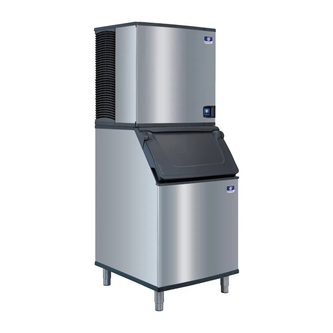 HW750 Manitowoc Ice Indigo NXT iT1200 Series 544kg Half Dice Ice Machine with Storage Bin D570