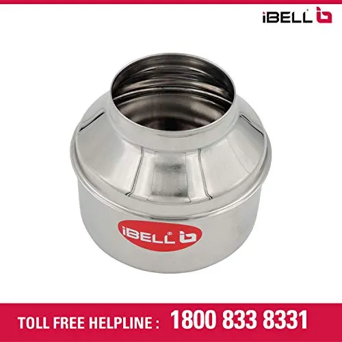 IBELL Stainless Steel Puttu Maker - Silver