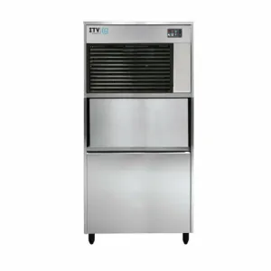 ITV ICE MAKERS IQ 300C Flake-Style Ice Maker with Self-Contained Design