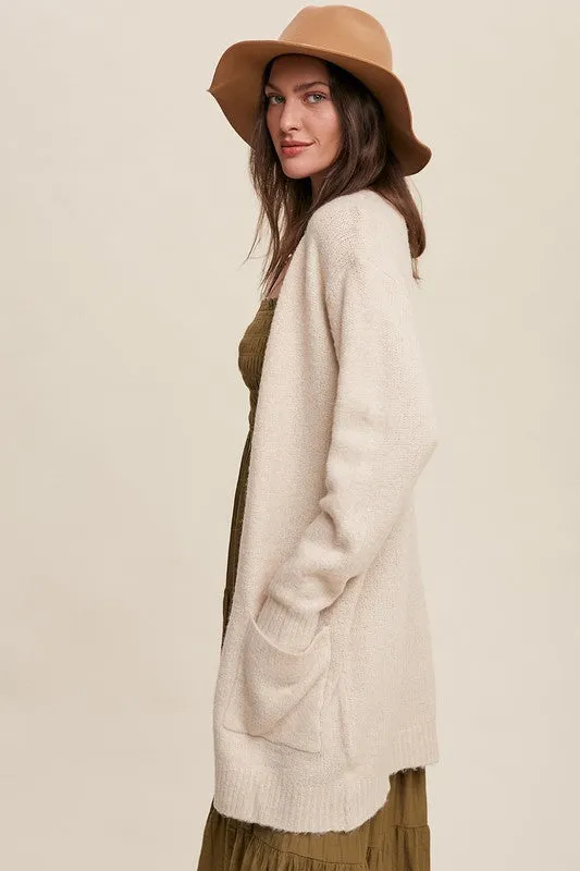 Keely Long Knit Cardigan