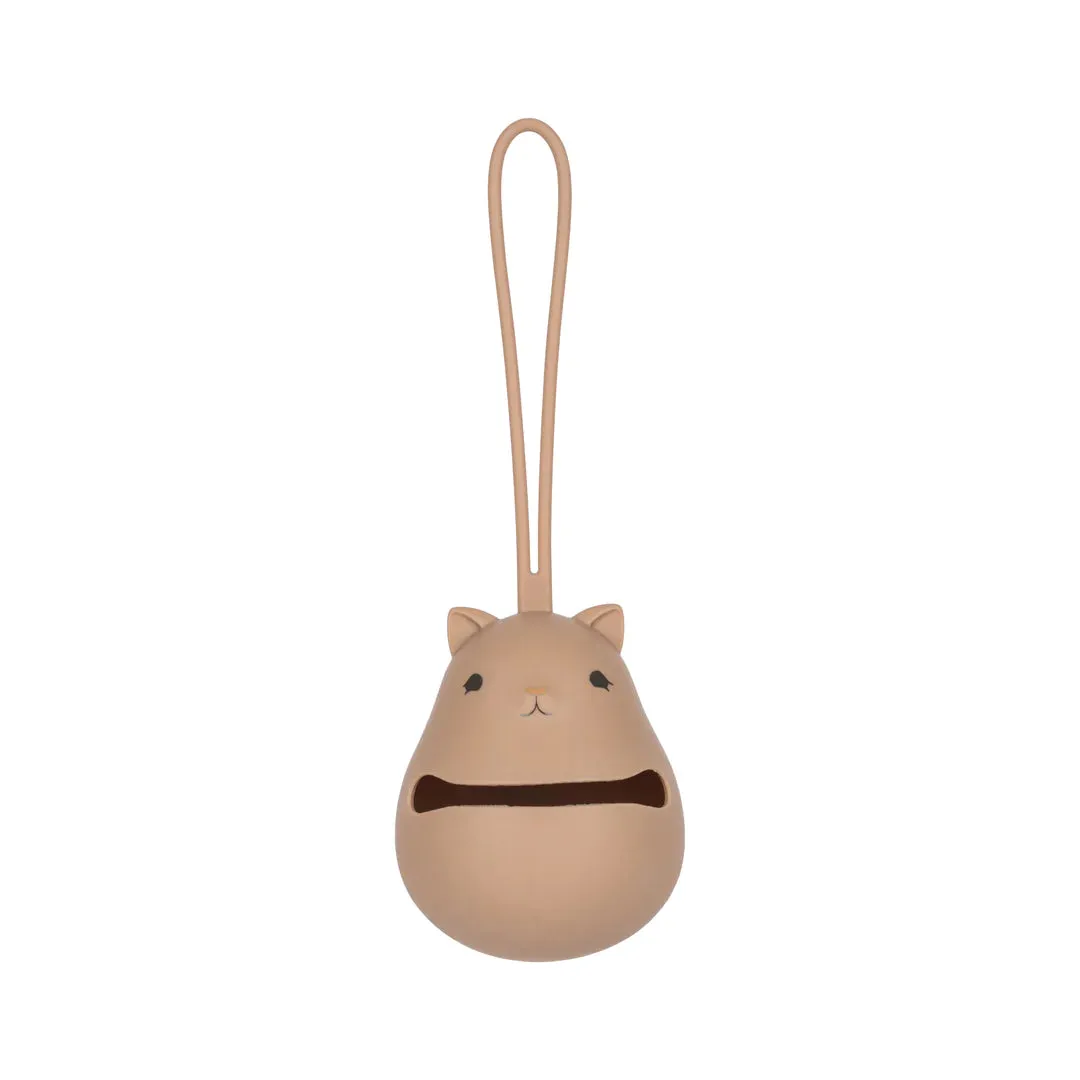 Konges Sløjd - Silicone Bunny Pacifier Case - Blush