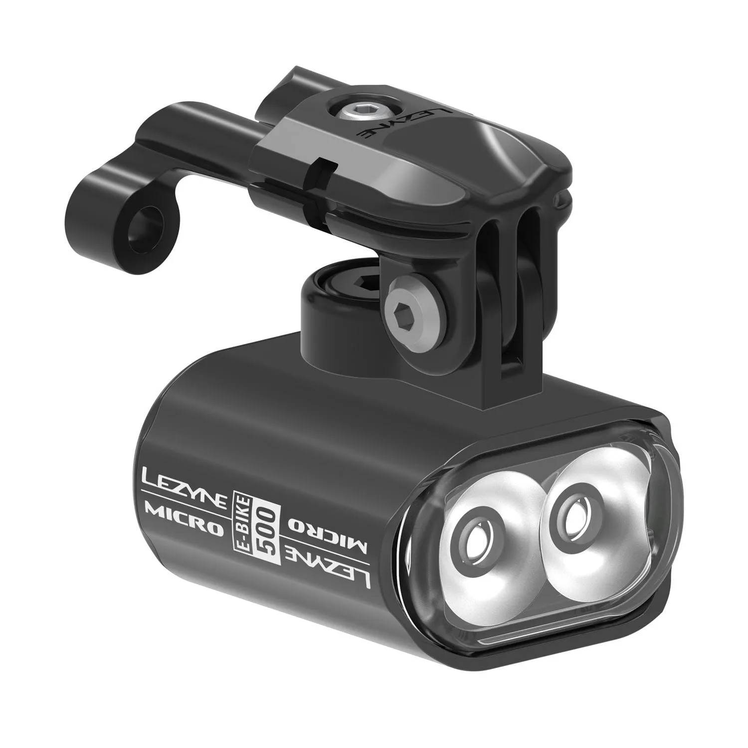 LEZYNE E-Bike Micro Drive 500, Electric Bike LED Light, High Voltage (6v-12v)