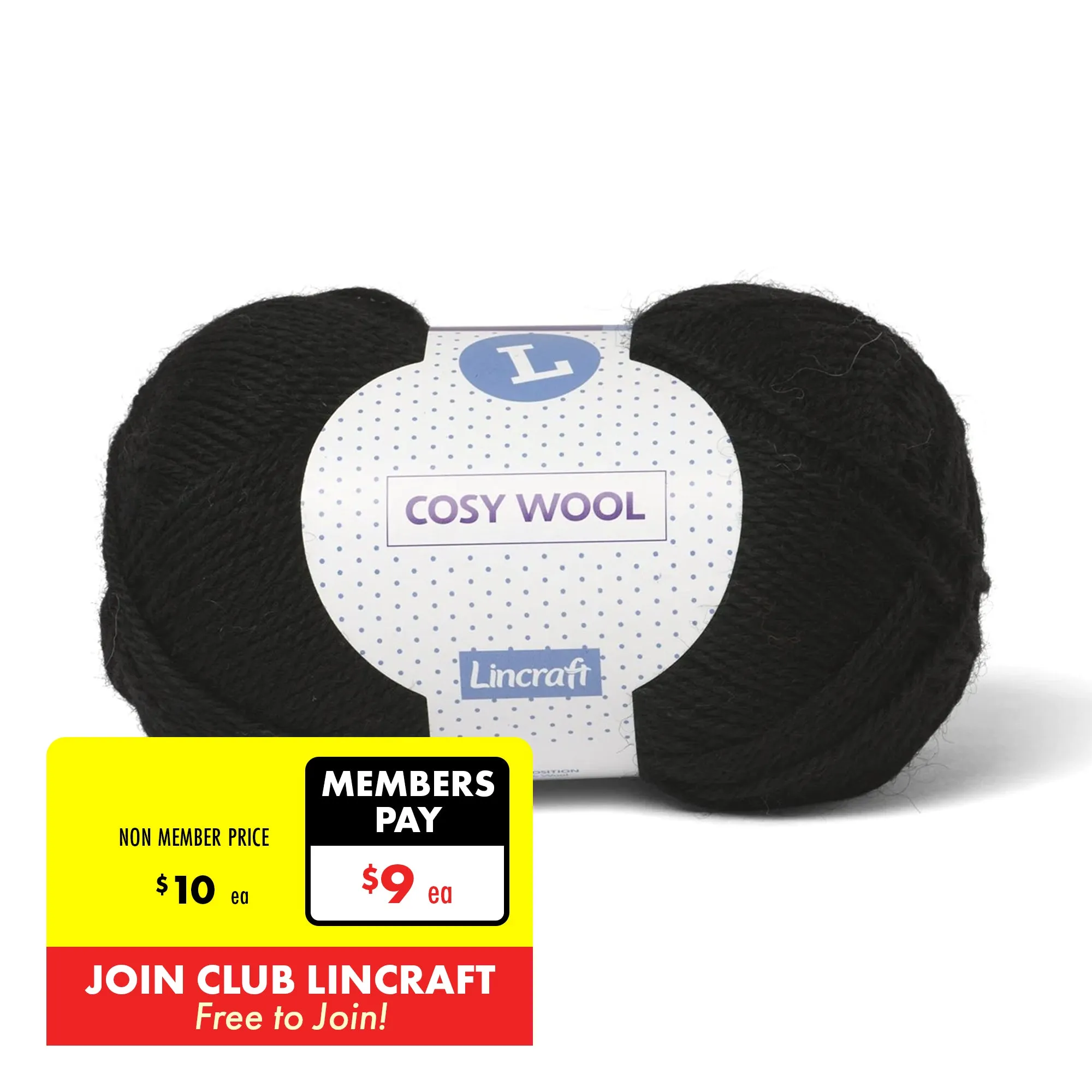 Makr Cosy Wool Crochet & Knitting Yarn 8ply, 100g Wool Yarn