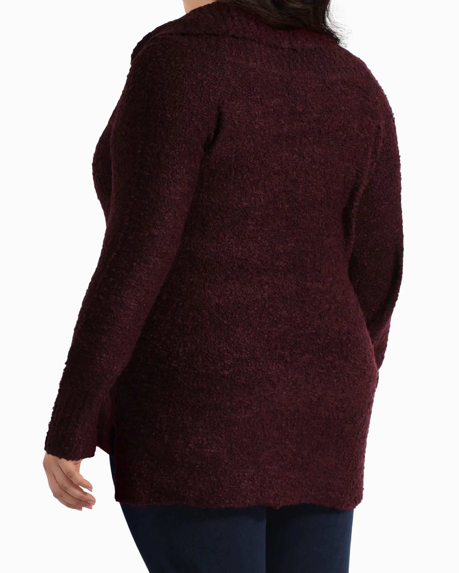 Marilyn Off The Shoulder Sweater | Burgundy