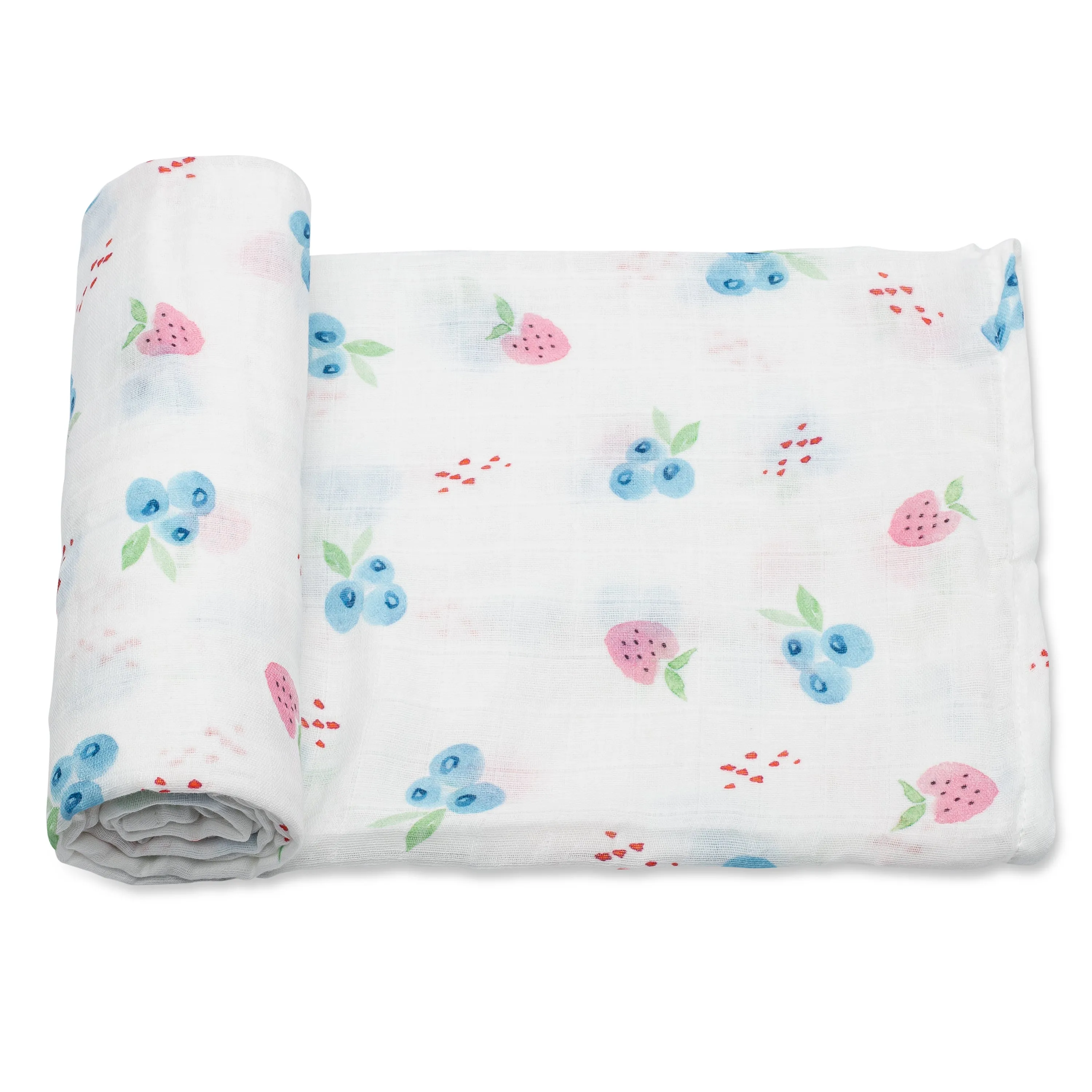 Muslin Swaddle Blanket - Summer Berries