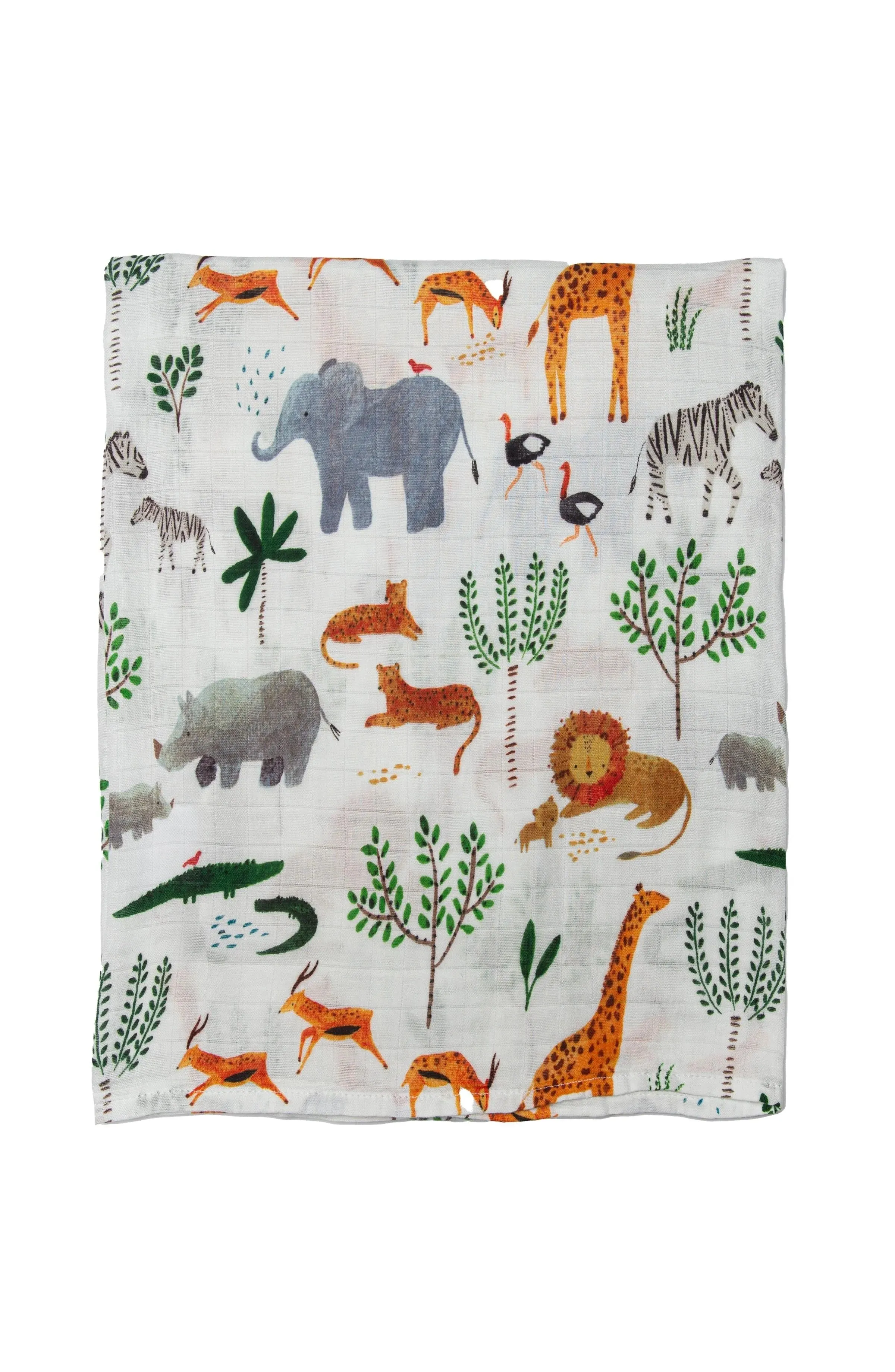 Muslin Swaddle, Safari Jungle