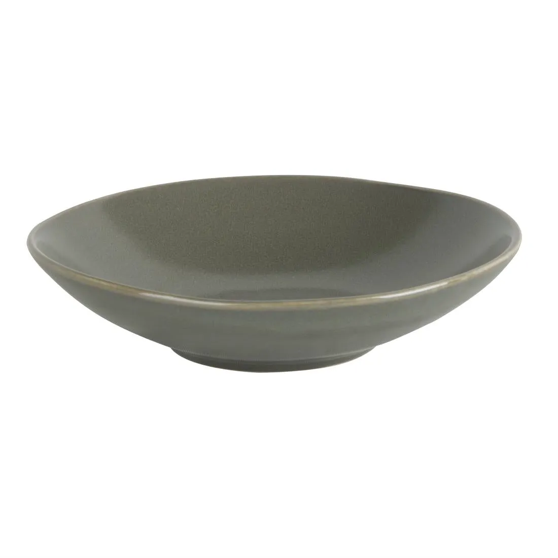 Olympia Build-a-Bowl Green Flat Bowls 190mm (Pack of 6)