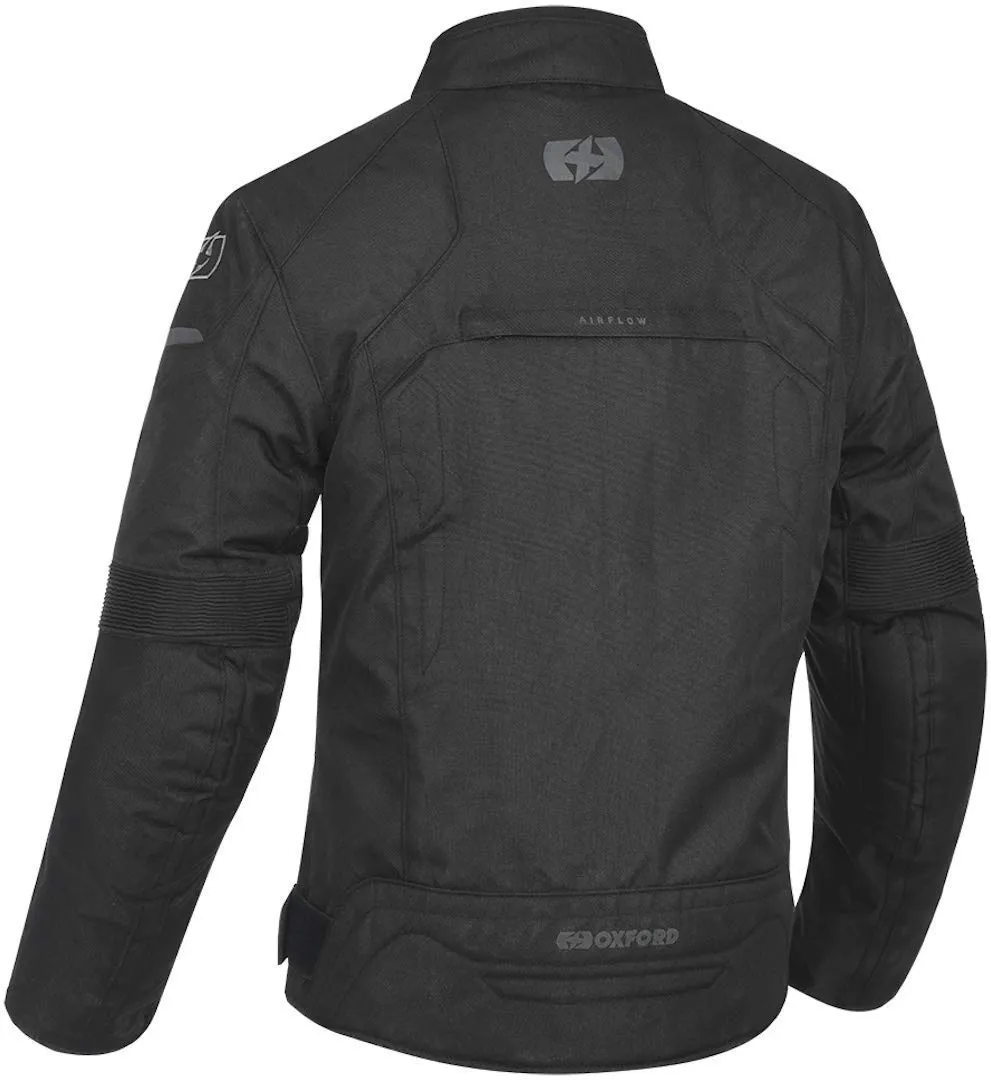 Oxford Delta 1.0 Waterproof Textile Jacket - Black