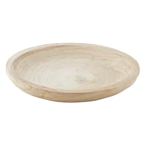 Paulownia Wood Display Bowl