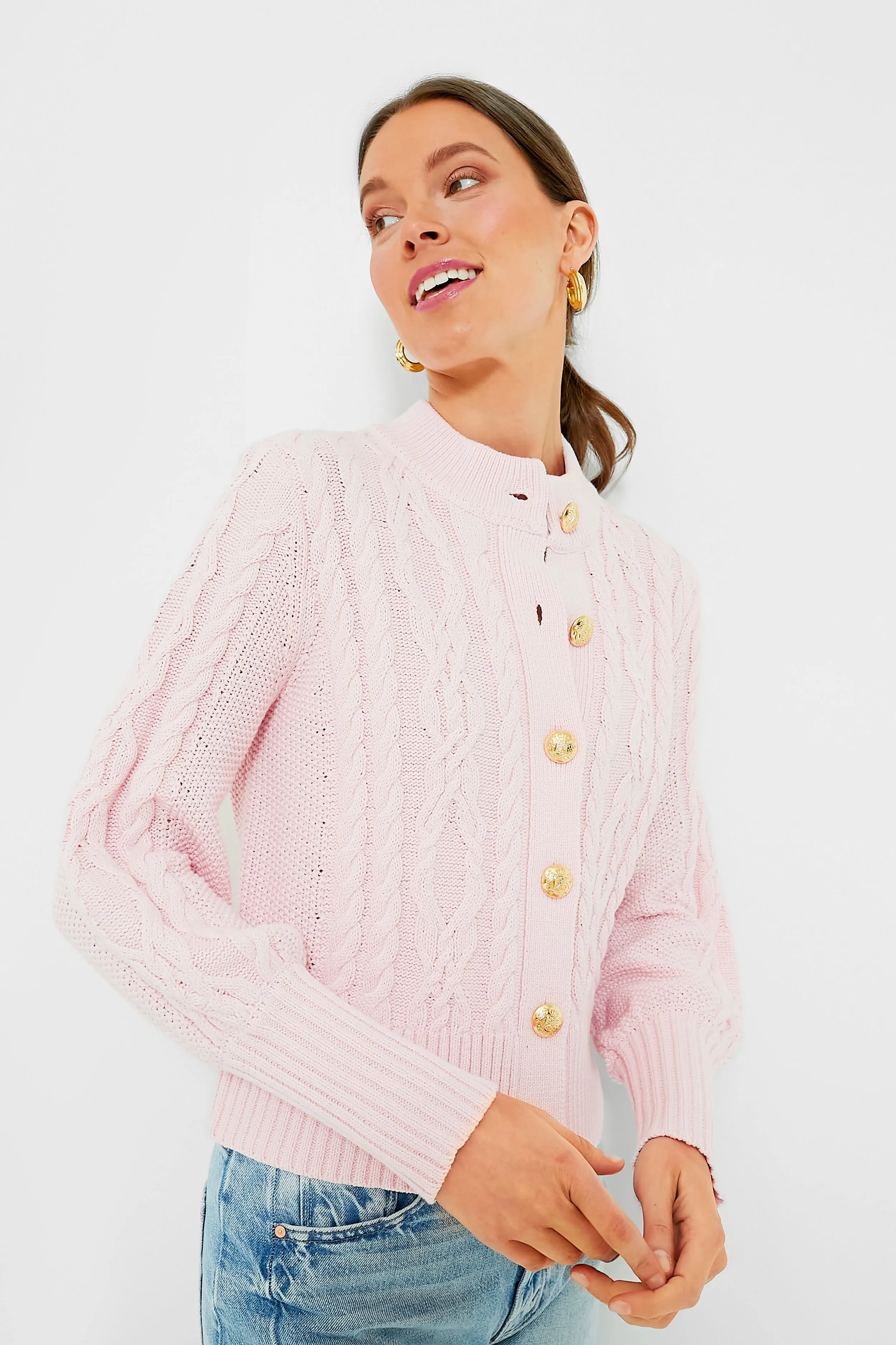 Pink Salt Colette Cardigan