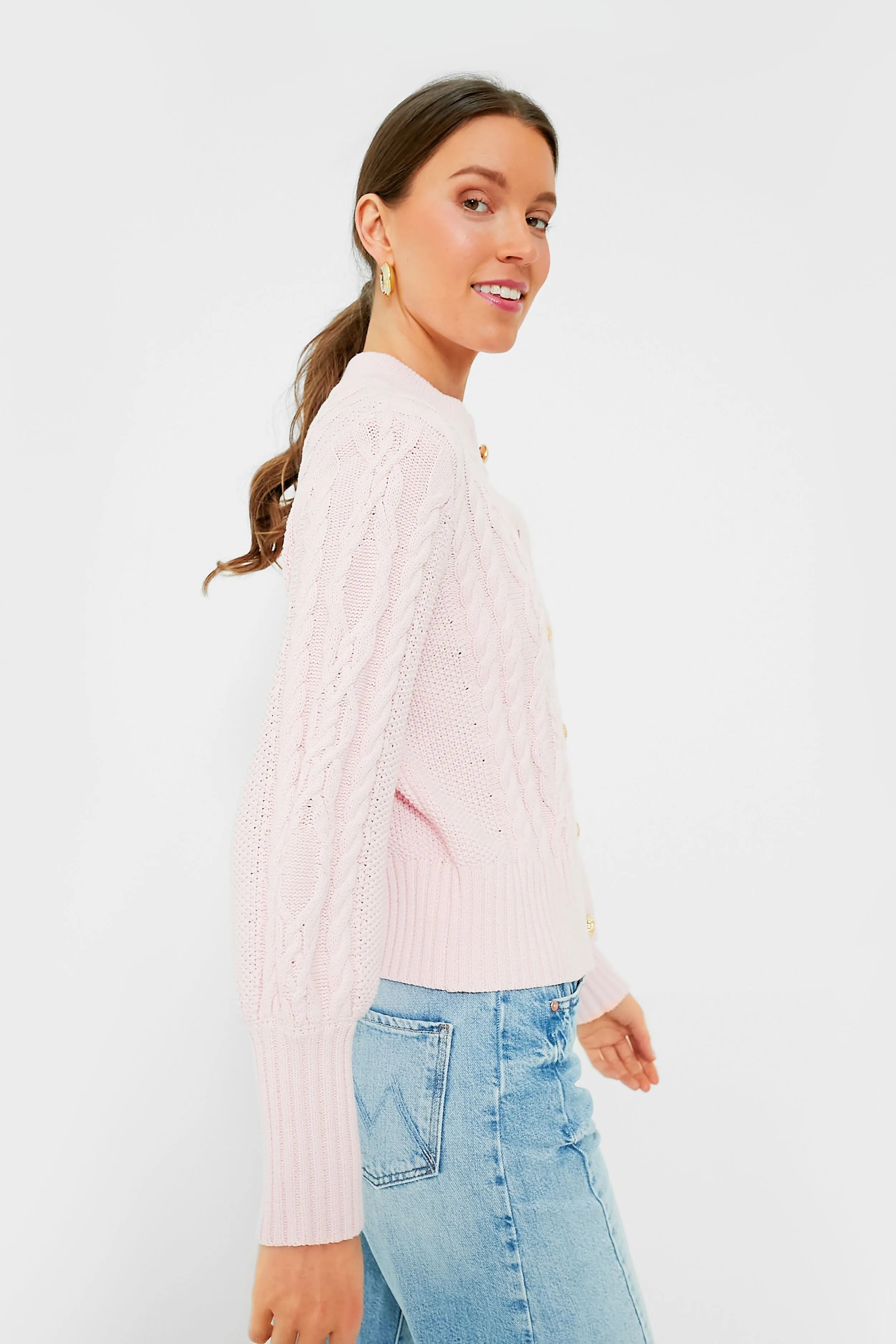 Pink Salt Colette Cardigan