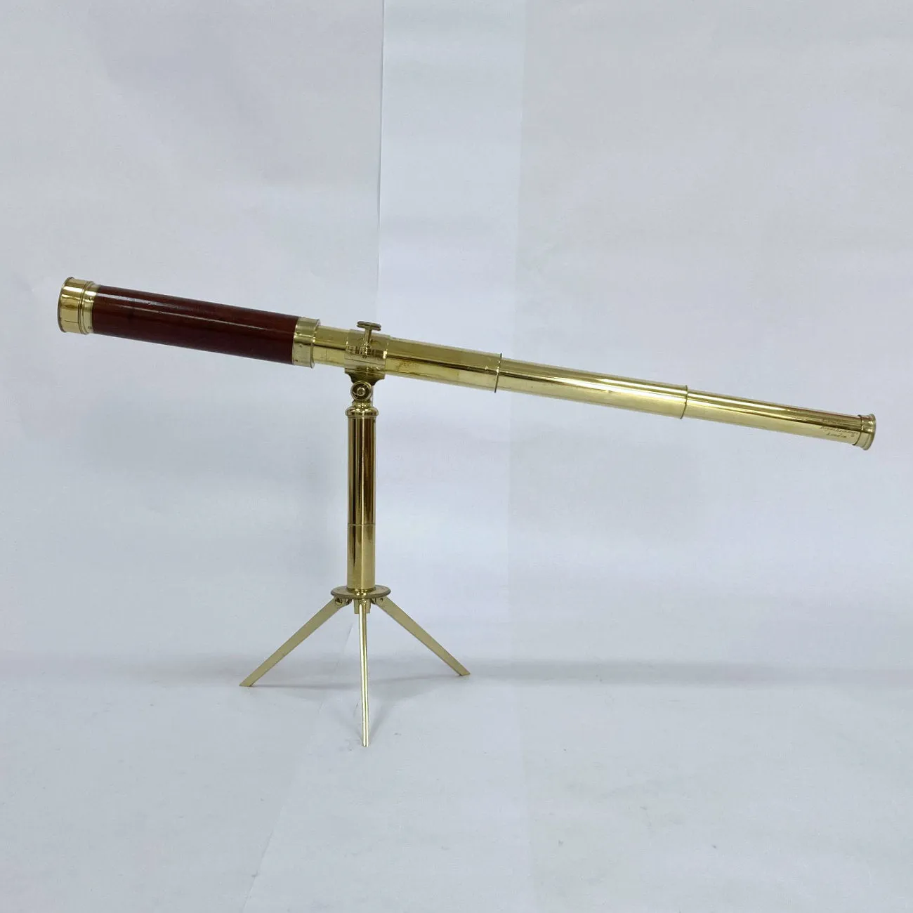 Regency Period Cased Telescope on Stand by Joseph Smith of Royal Exchange London