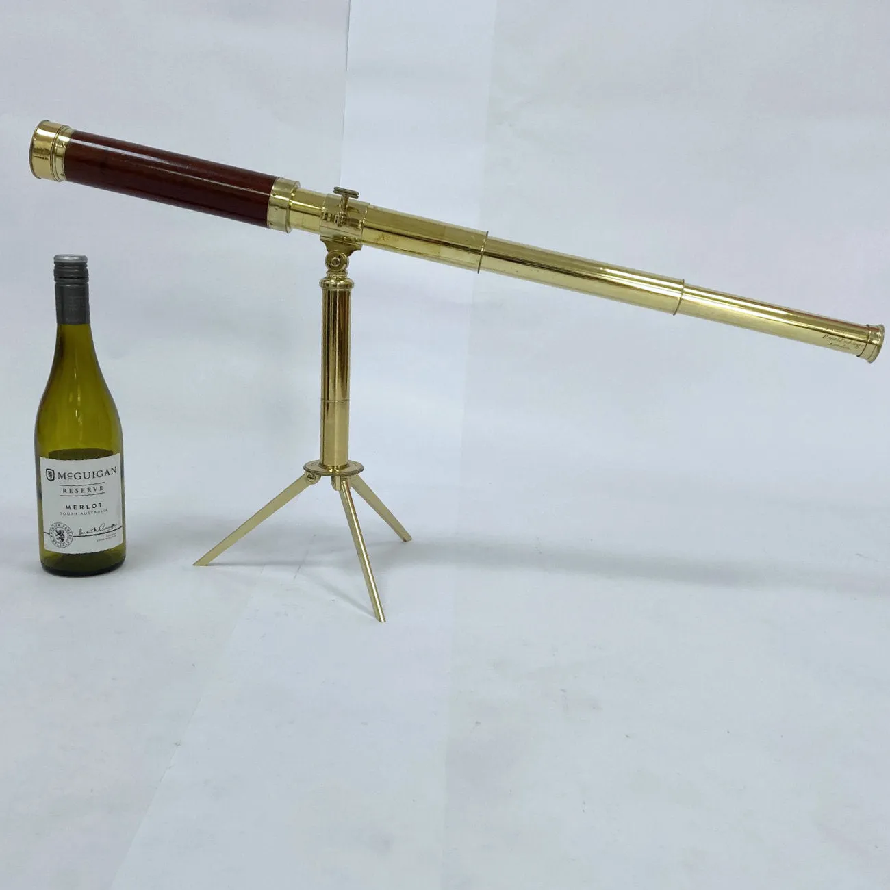 Regency Period Cased Telescope on Stand by Joseph Smith of Royal Exchange London