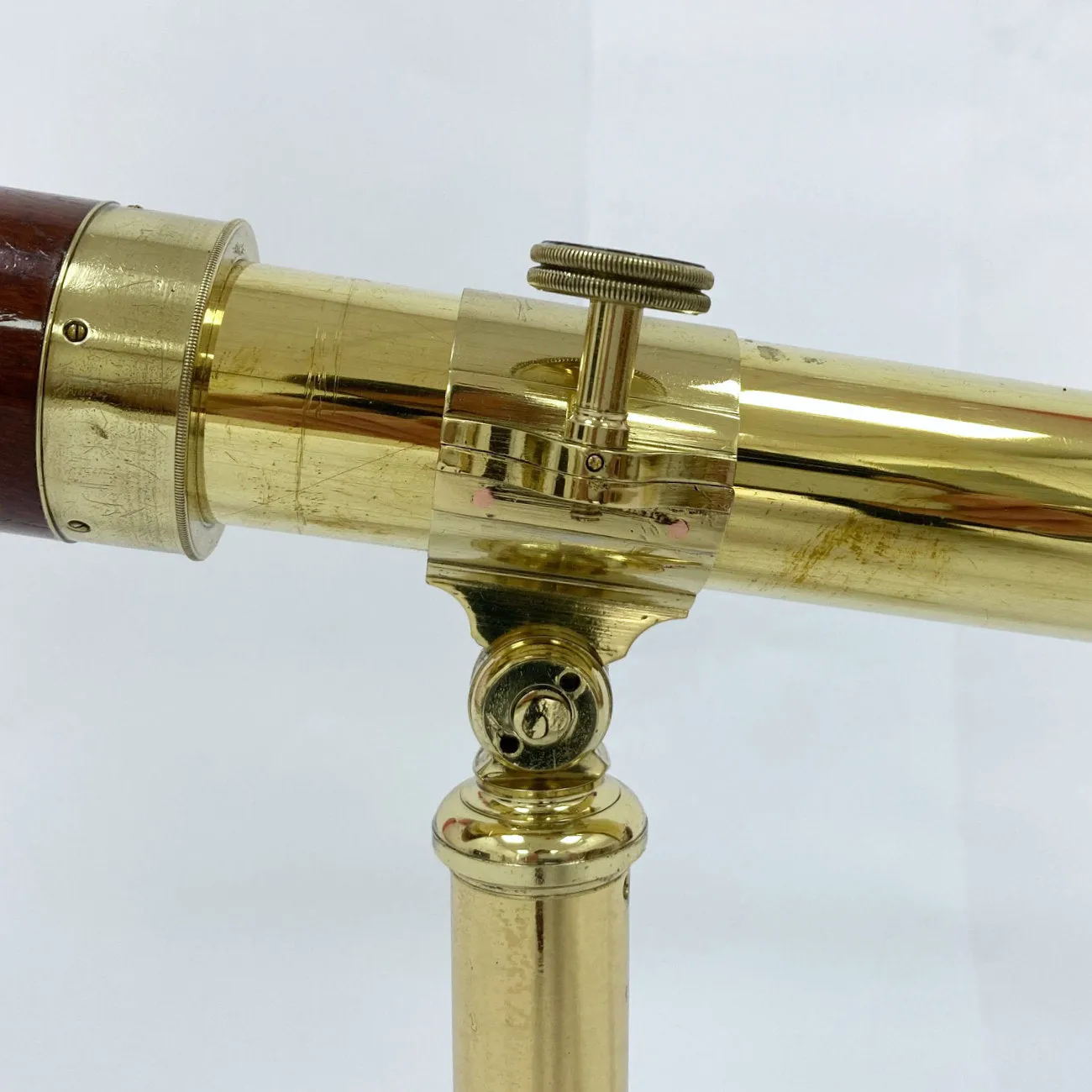 Regency Period Cased Telescope on Stand by Joseph Smith of Royal Exchange London