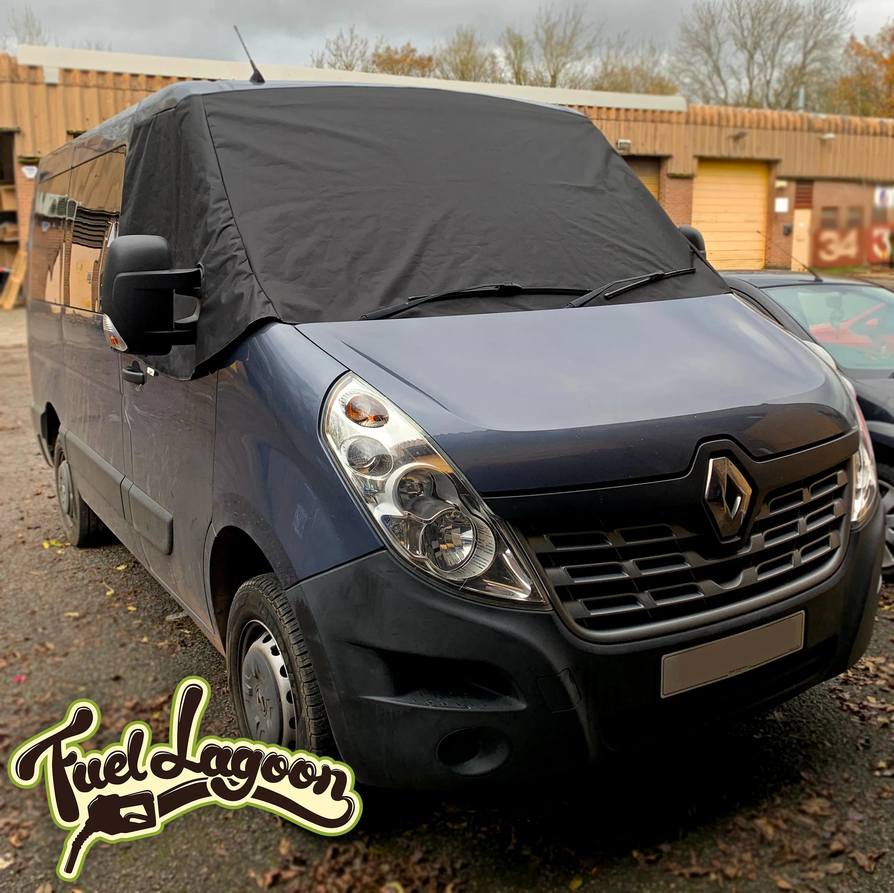 Renault Master 2010-Present Screen Cover - Plain