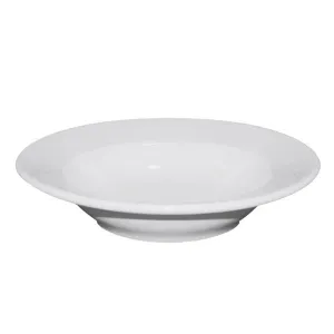 Rimmed Soup Bowl Set - Set of 4 - White | American White