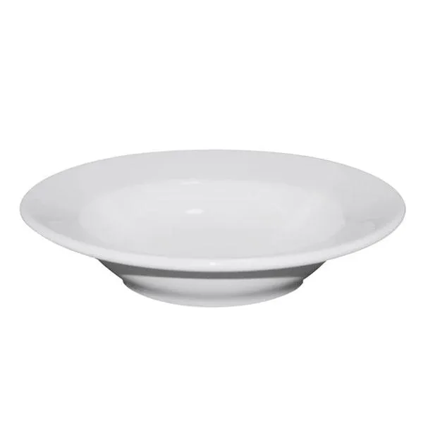 Rimmed Soup Bowl Set - Set of 4 - White | American White