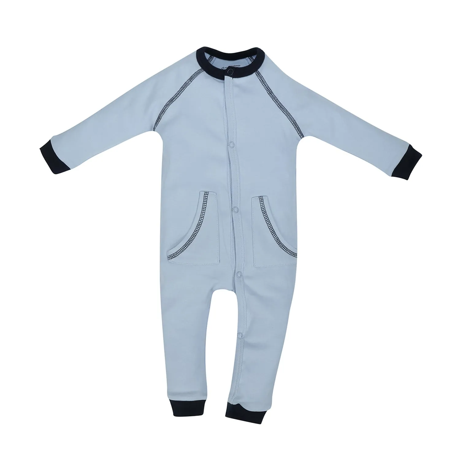 Romper - Boys - Baby Blue