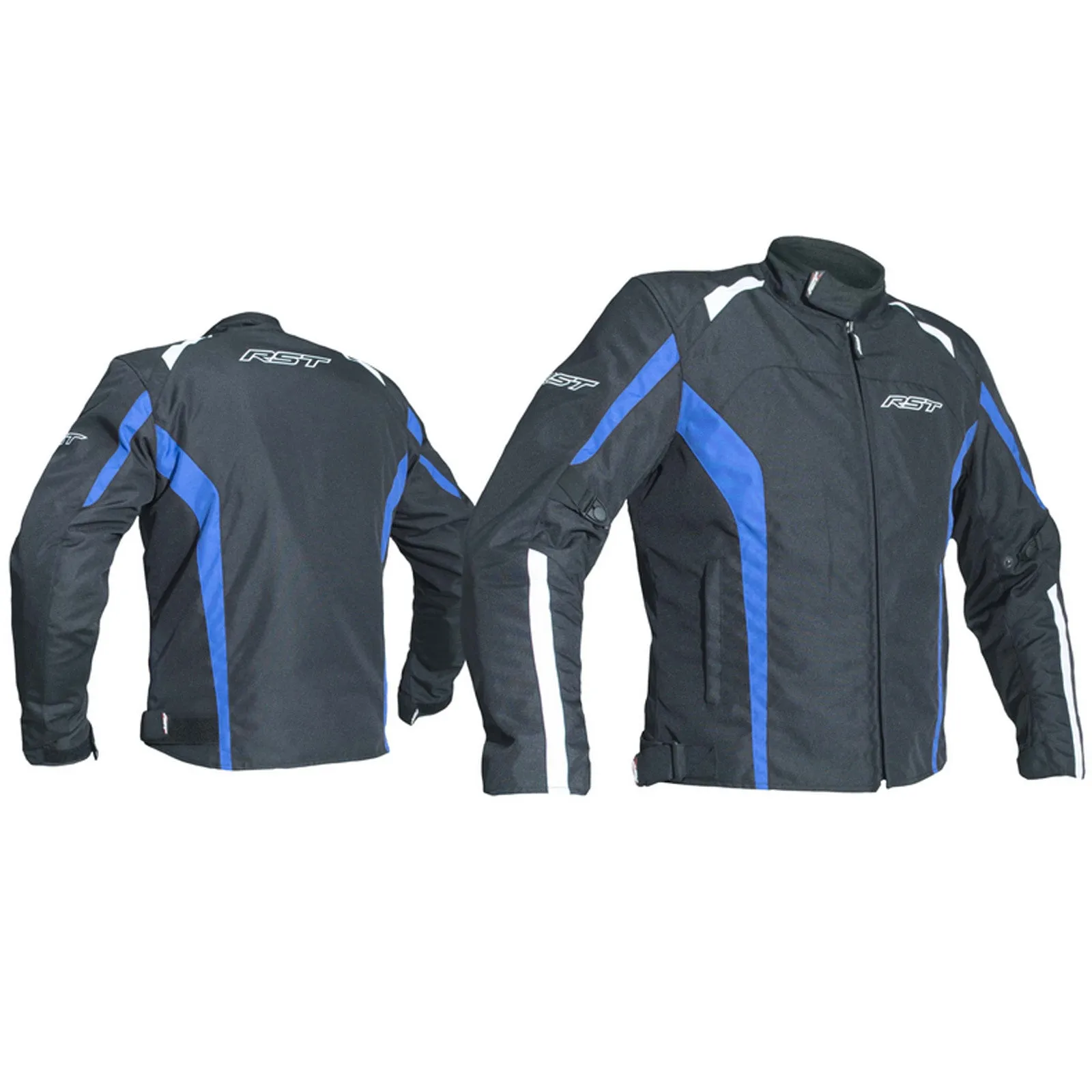 RST 2072 Rider CE Approved Textile Jacket - Black / Blue