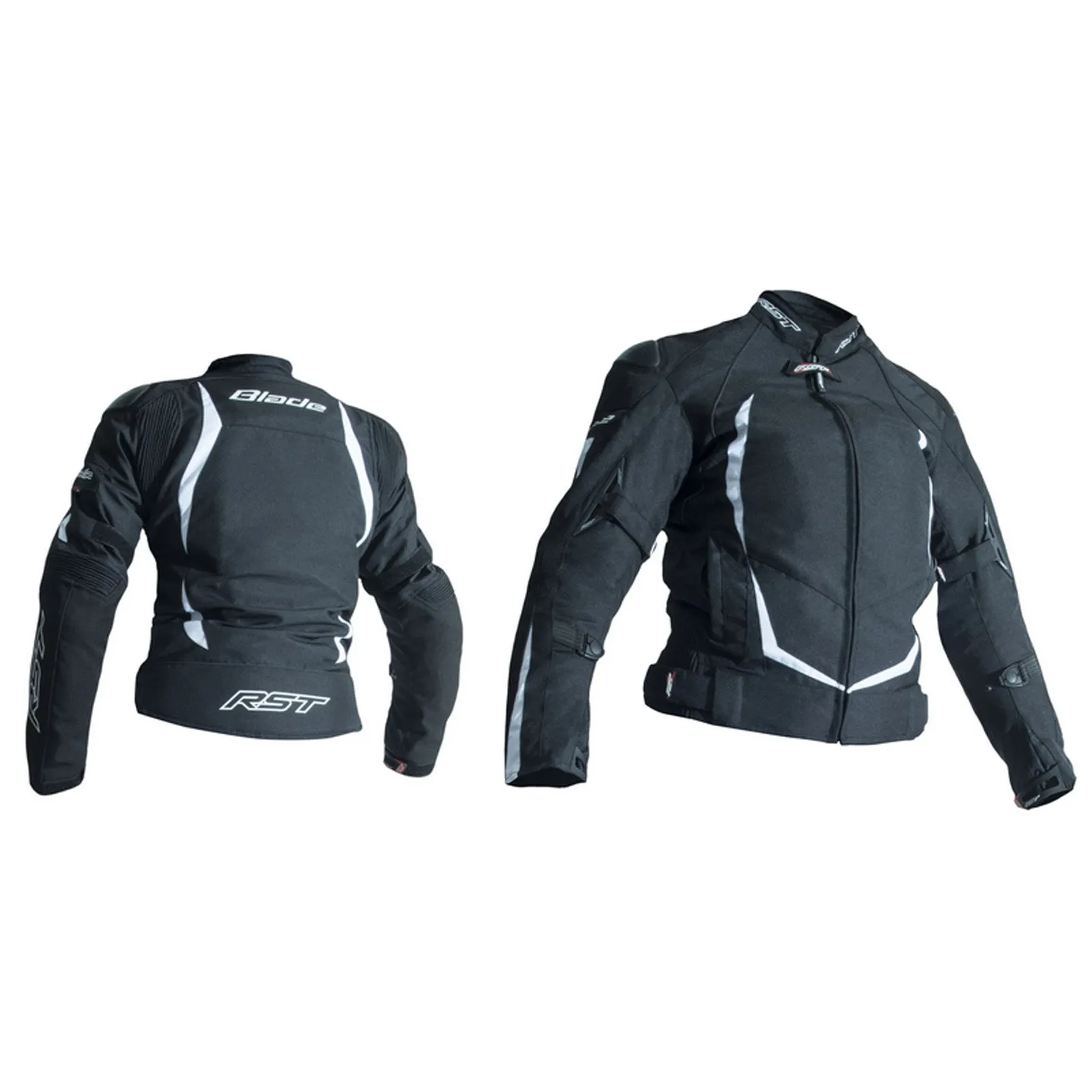 RST 2961 Blade Sport II CE Ladies Textile Motorcycle Jacket - Black/White