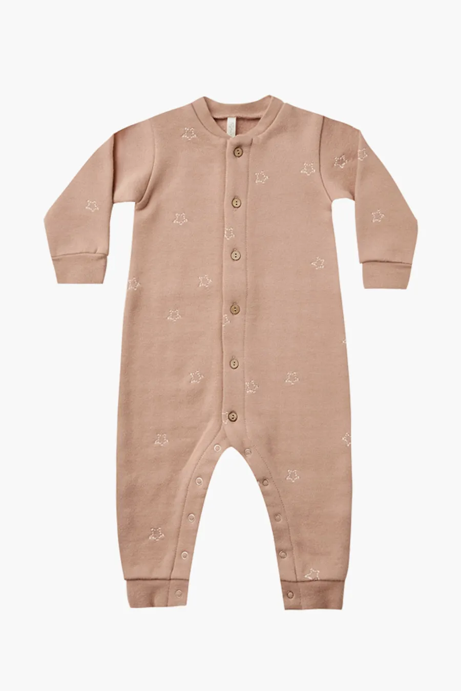 Rylee   Cru Button Down Baby Jumpsuit - Stars